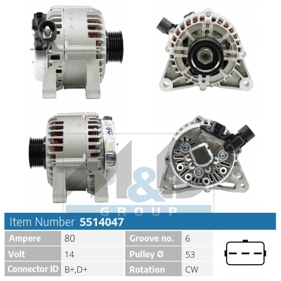 [5514047] Alternator
