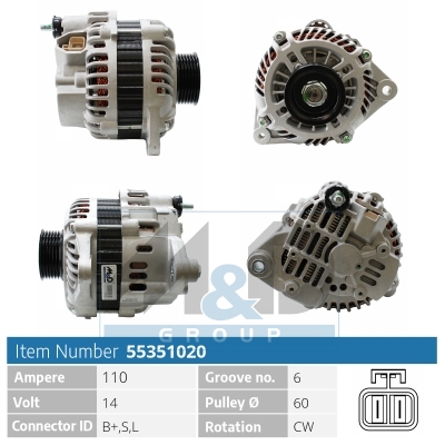 [55351020] Alternator