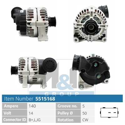 [5515168] Alternator
