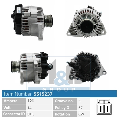 [5515237] Alternator