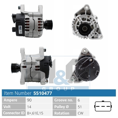 [5510477] Alternator