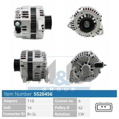 [5520456] Alternator