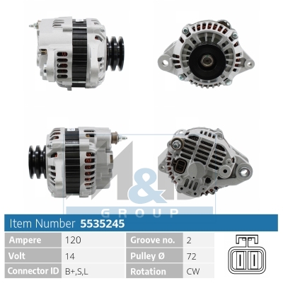 [5535245] Alternator