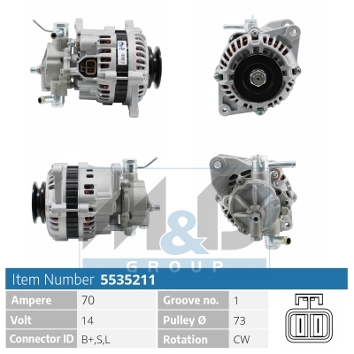 [5535211] Alternator