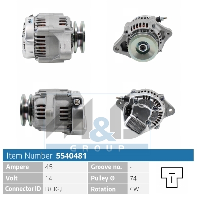 [5540481] Alternator