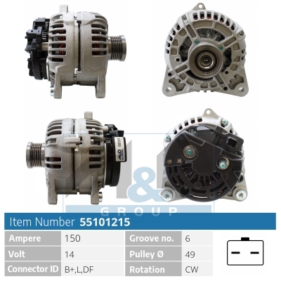 [55101215] Alternator