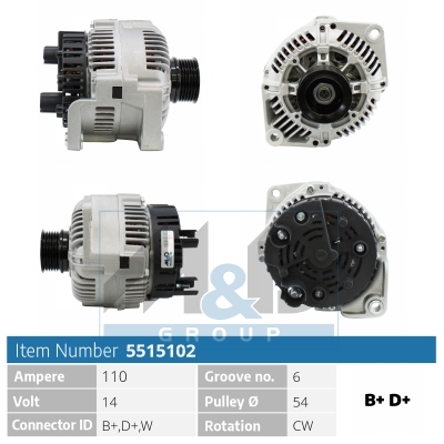 [5515102] Alternator