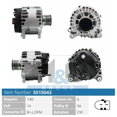[5515043] Alternator