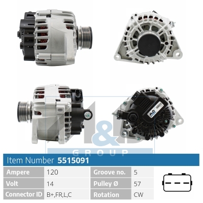[5515091] Alternator