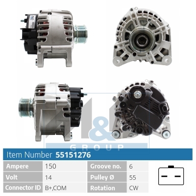 [55151276] Alternator