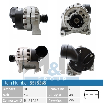 [5515365] Alternator