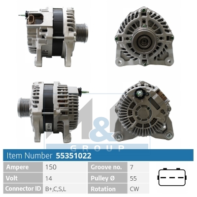 [55351022] Alternator