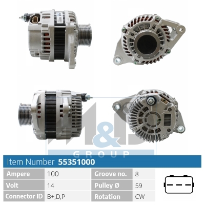 [55351000] Alternator