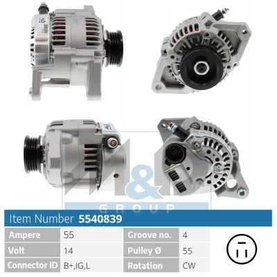 [5540839] Alternator