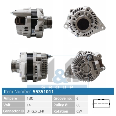 [55351011] Alternator