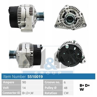 [5510019] Alternator