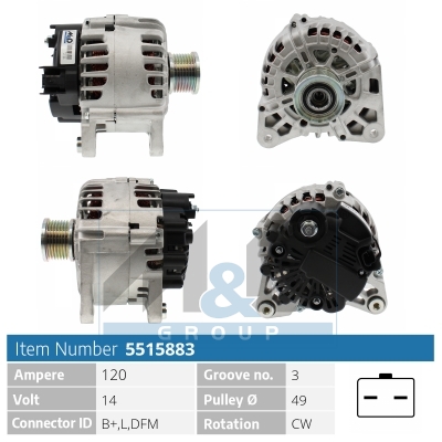 [5515883] Alternator