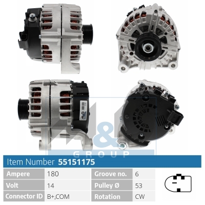 [55151175] Alternator