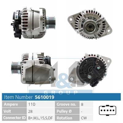 [5610019] Alternator