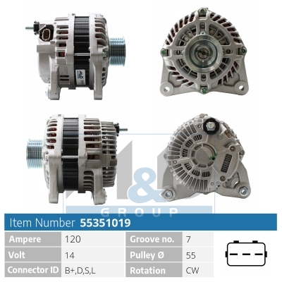 [55351019] Alternator