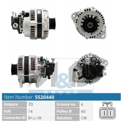 [5520440] Alternator