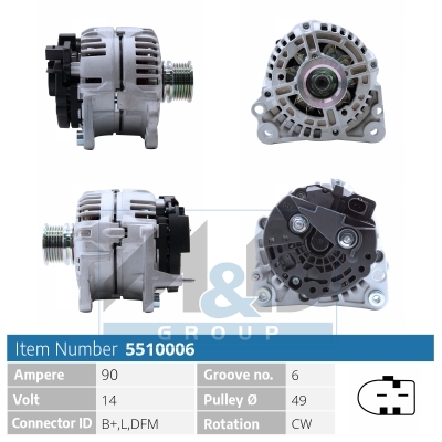 [5510006] Alternator