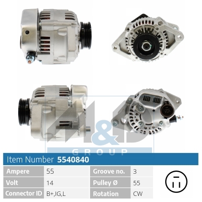 [5540840] Alternator