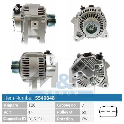 [5540848] Alternator