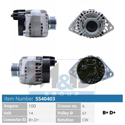 [5540403] Alternator