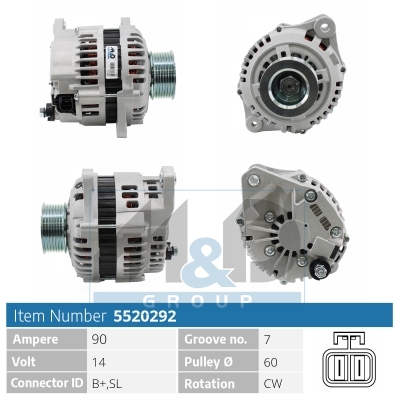 [5520292] Alternator