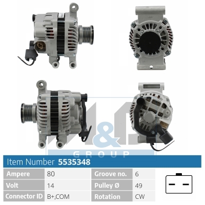 [5535348] Alternator