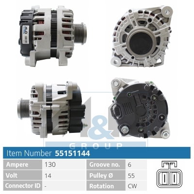 [55151144] Alternator