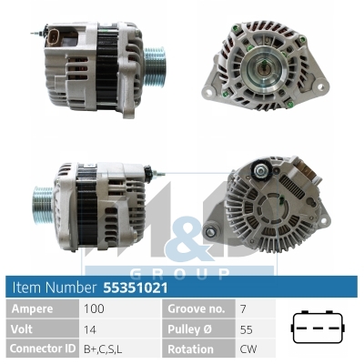 [55351021] Alternator