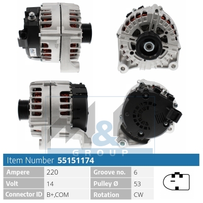 [55151174] Alternator