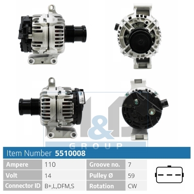 [5510008] Alternator