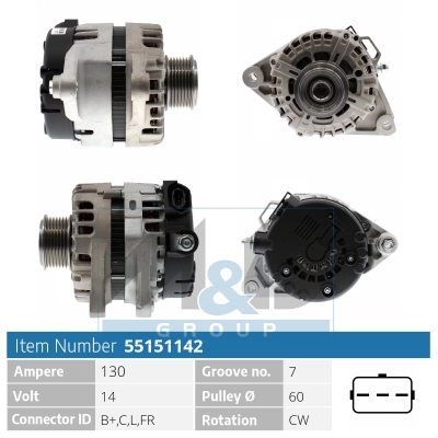 [55151142] Alternator