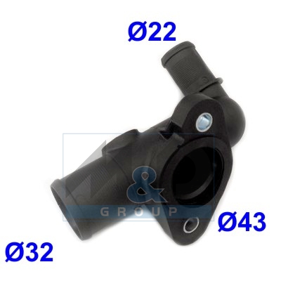 [93182] Water flange