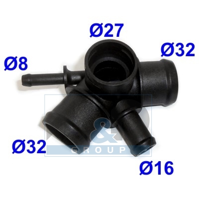 [93129] Water flange