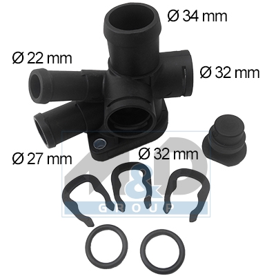 [93510] Water flange