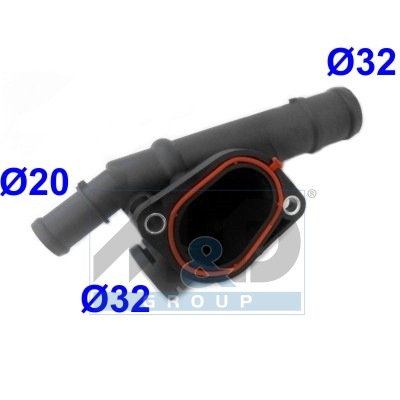 [93249] Bride de liquide de refroidissement