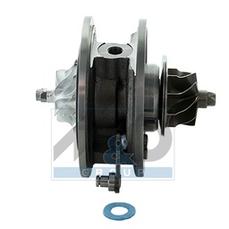 Core assembly, turbocharger