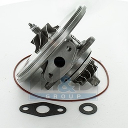 Core assembly, turbocharger