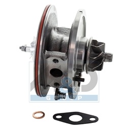 Core assembly, turbocharger