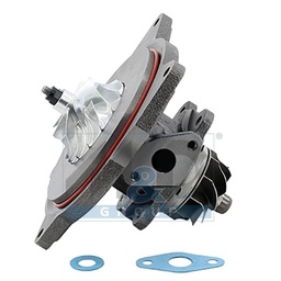 Core assembly, turbocharger