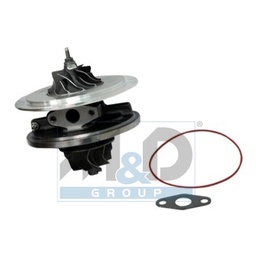Core assembly, turbocharger