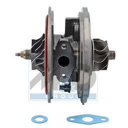 Core assembly, turbocharger