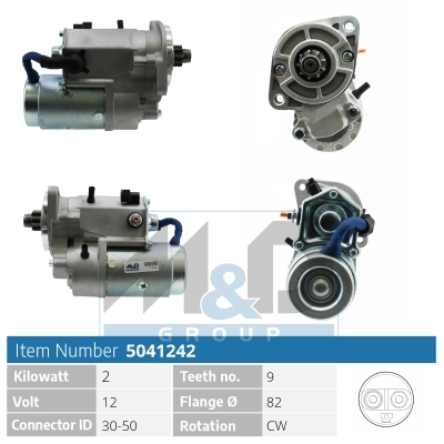 [5041242] Starter motor