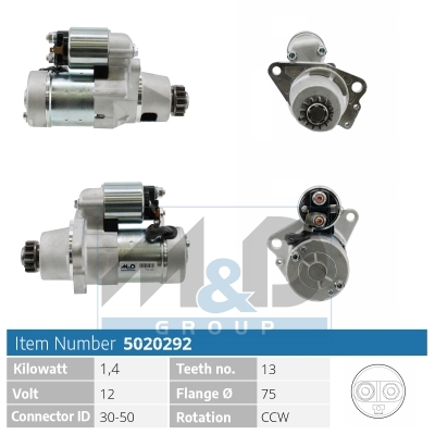[5020292] Starter motor