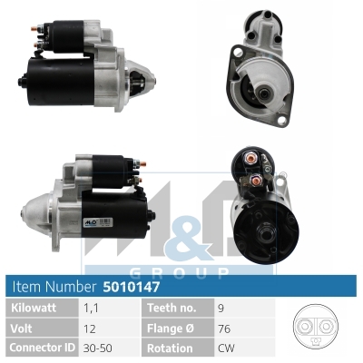 [5010147] Starter motor