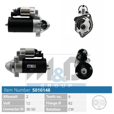 [5010148] Starter motor